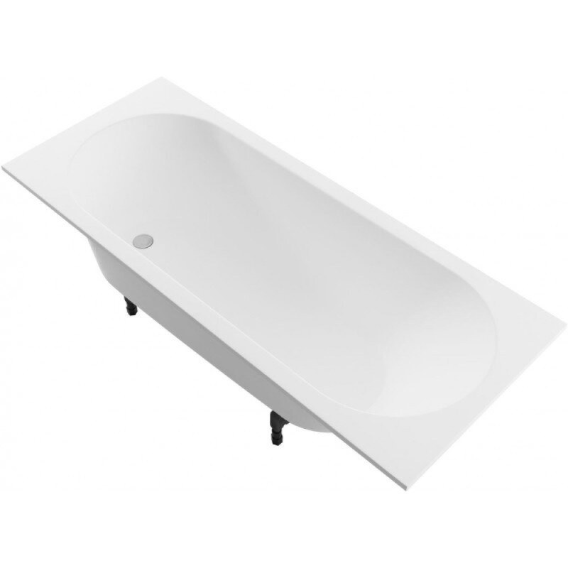 Ванна из искусственного камня Allen Brau Krion Stone 2.36001.20, 170 х 70 см, белая