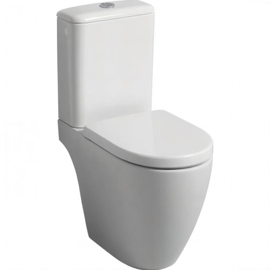 Напольный безободковый унитаз Geberit iCon 200460000/229420000