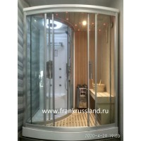 Душевая кабина Frank F916R с сауной, правосторонняя 160 х 110 см