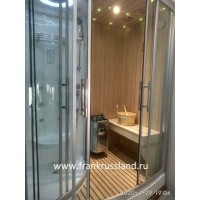 Душевая кабина Frank F916R с сауной, правосторонняя 160 х 110 см