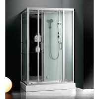 Душевая кабина Frank F506-1 пристенная, 150 х 85 см, 2015373