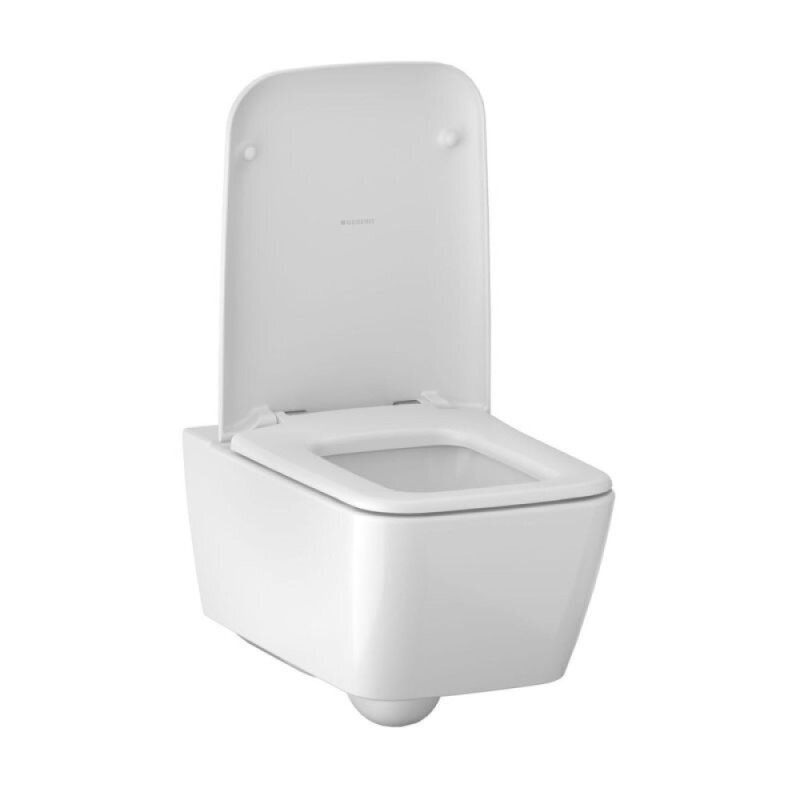 Подвесной безободковый унитаз Geberit IT!, крышка микролифт, 201950000/574950000