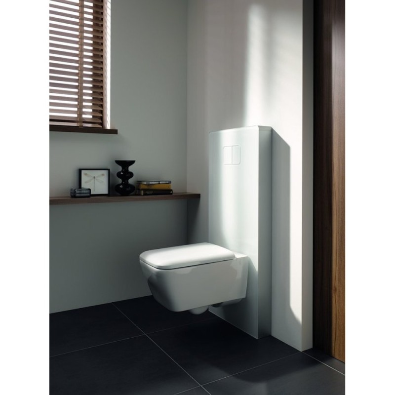 Подвесной унитаз Geberit IT! 201950000 безободковый Rimfree