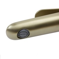 Смеситель для раковины Bronze de Luxe Icon, матовое золото, 2041CG