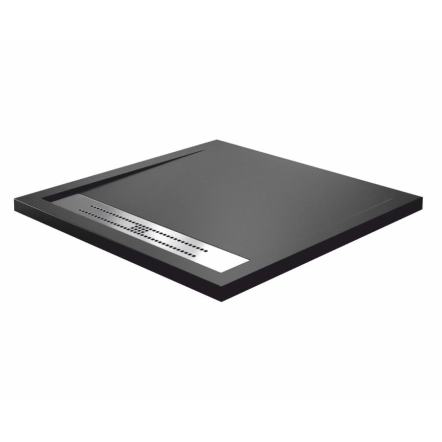 Душевой поддон WasserKRAFT Abens 20T 20T03, 90 х 90 см, черный матовый