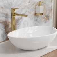 Смеситель для раковины WasserKRAFT Neckar, золото глянцевое, 2103H