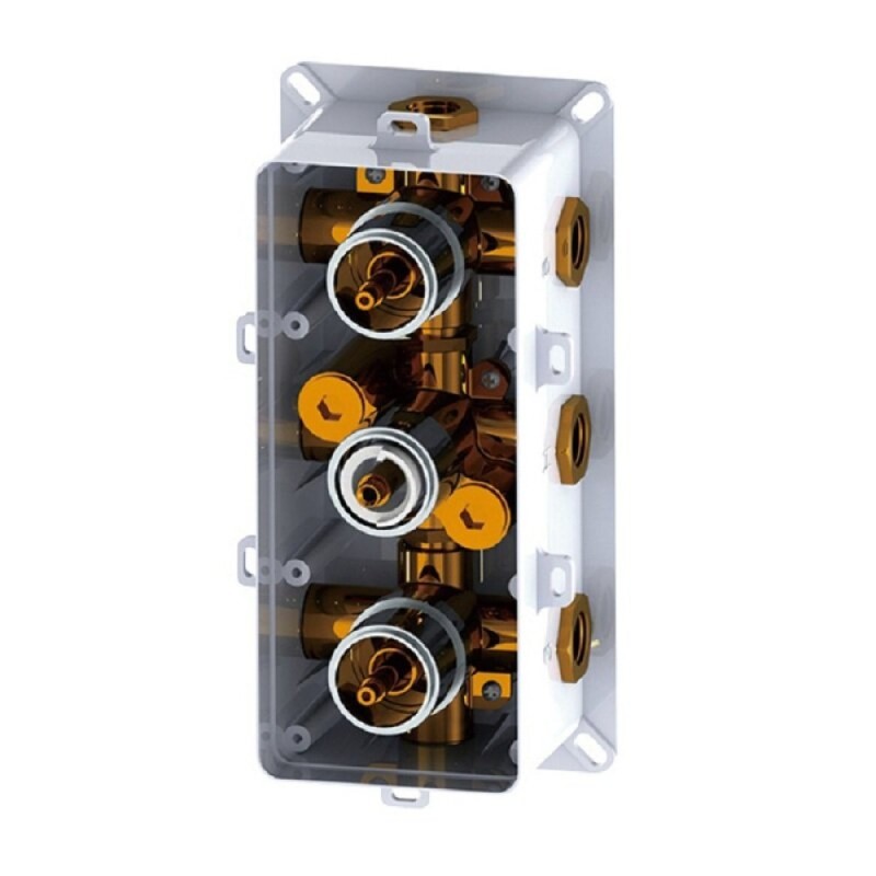 Смеситель RGW Shower Panels SP-41-03, 21140541-31, для душа термостатический, хром