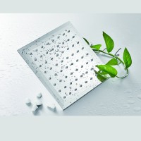 Верхний душ RGW Shower Panels SP-82-25, 21148225-01, 25 х 25 см, 1 режим струи, без держателя, хром
