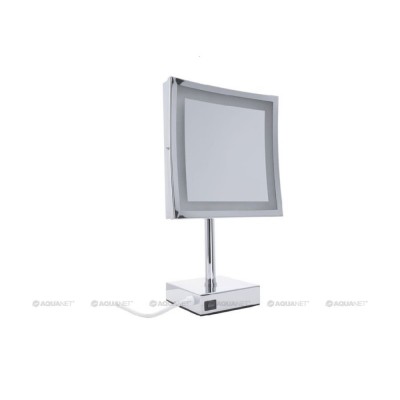 Косметическое зеркало Aquanet Lvyi 2205D, с LED-подсветкой, хром (204515)