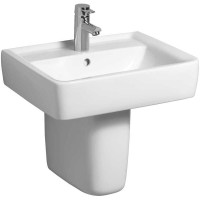 Раковина Geberit Renova Nr. 1 222255000, 55 см, керамика, белая