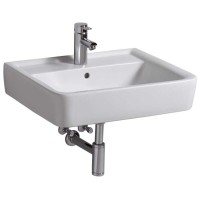 Раковина Geberit Renova Nr. 1 222265000, 65 см, керамика, белая