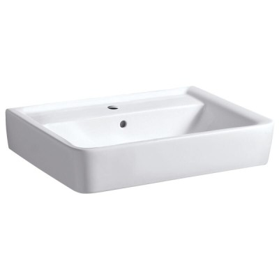 Раковина Geberit Renova Nr. 1 222265000, 65 см, керамика, белая