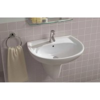 Раковина Geberit Renova 223055000, 55 см, фарфор, белая