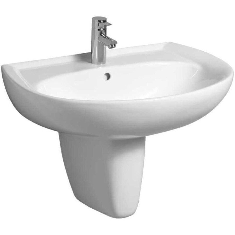 Раковина Geberit Renova 223070000, 70 х 53 см, белая