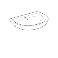Раковина Geberit Renova 223070000, 70 х 53 см, белая