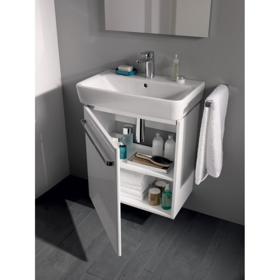 Раковина Geberit Renova 226160000 Compact, 60 х 37 см, белая