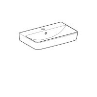 Раковина Geberit Renova 226160000 Compact, 60 х 37 см, белая