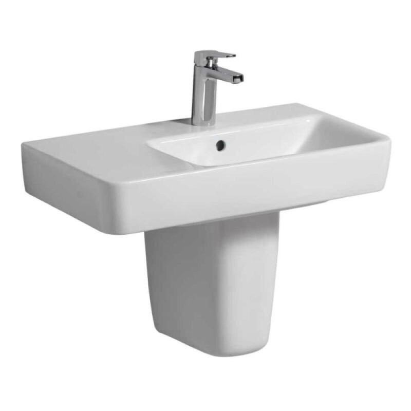 Раковина Geberit Renova Nr. 1 226165000/226265000, 65 см, L/R, керамика, белая