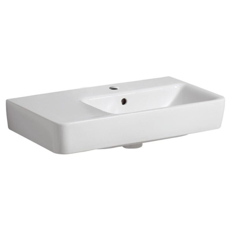 Раковина Geberit Renova Nr. 1 226165000/226265000, 65 см, L/R, керамика, белая