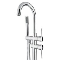Смеситель напольный Timo Saona 2300/00Y-CR chrome для ванны и душа, хром