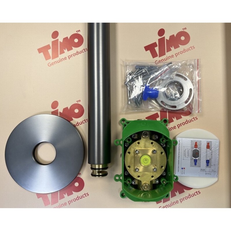 Смеситель напольный Timo Saona 2310/18Y-CR для ванны и душа, черное золото