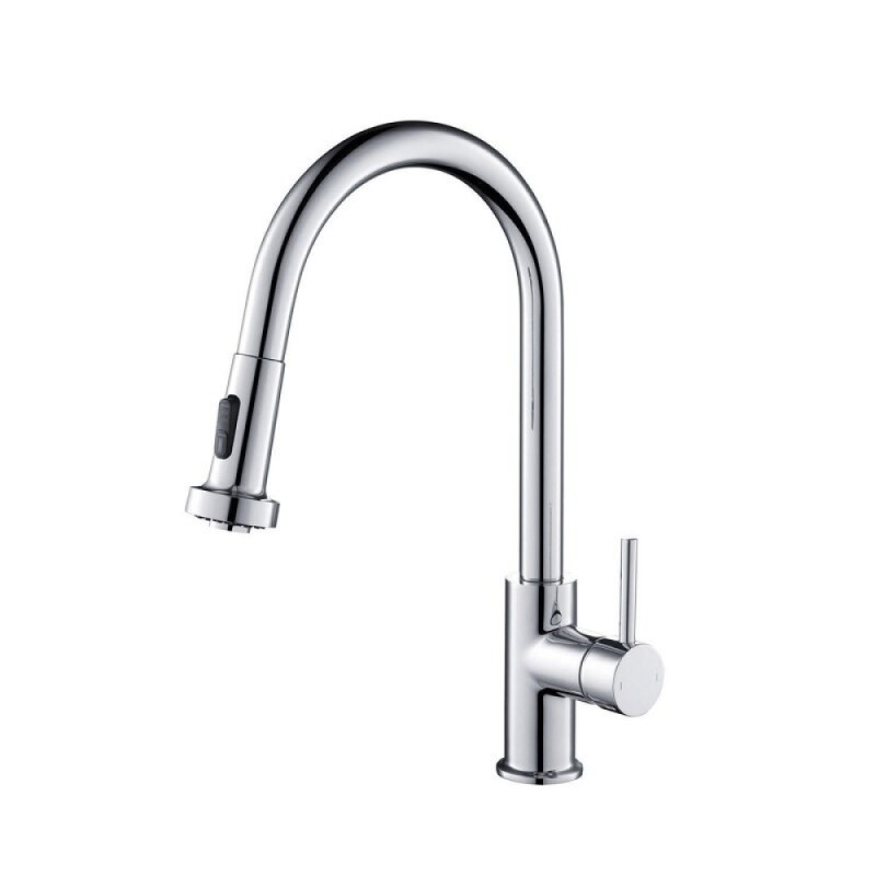 Смеситель для кухни Timo Saona 2316/00FL с выдвижным изливом, хром