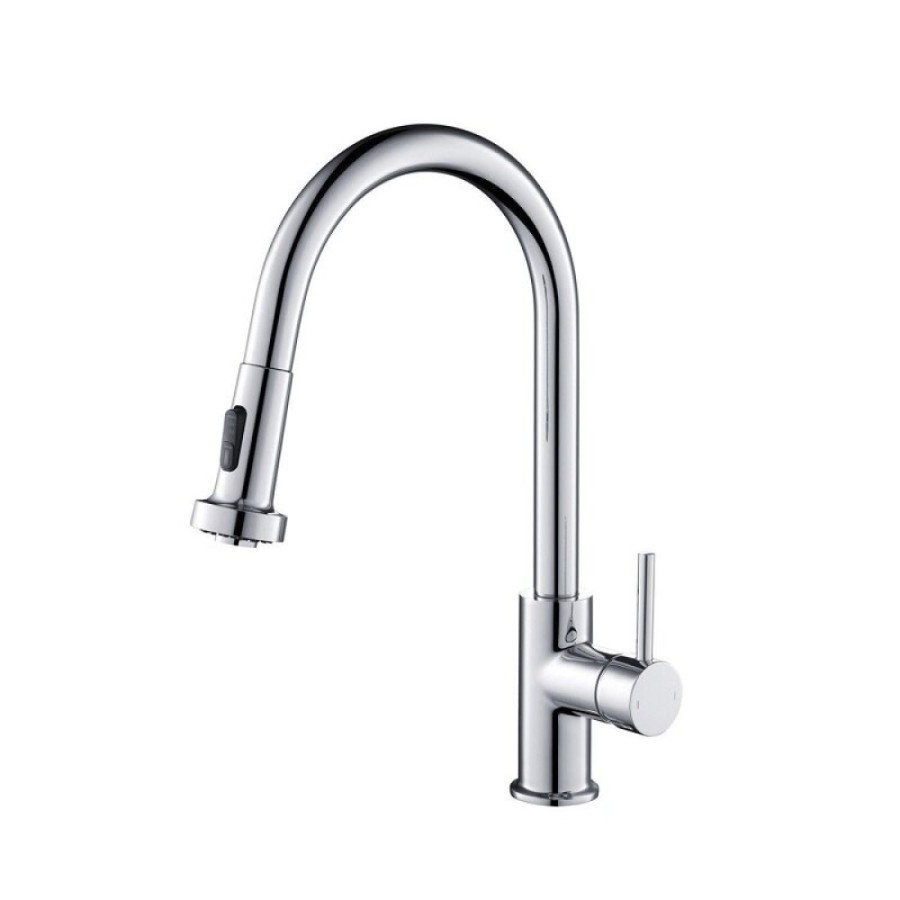 Смеситель для кухни Timo Saona 2316/00FL с выдвижным изливом, хром