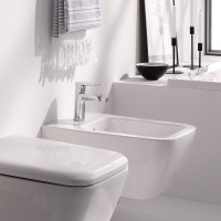 Биде Geberit iCon 231910000 Square подвесное, цвет белый