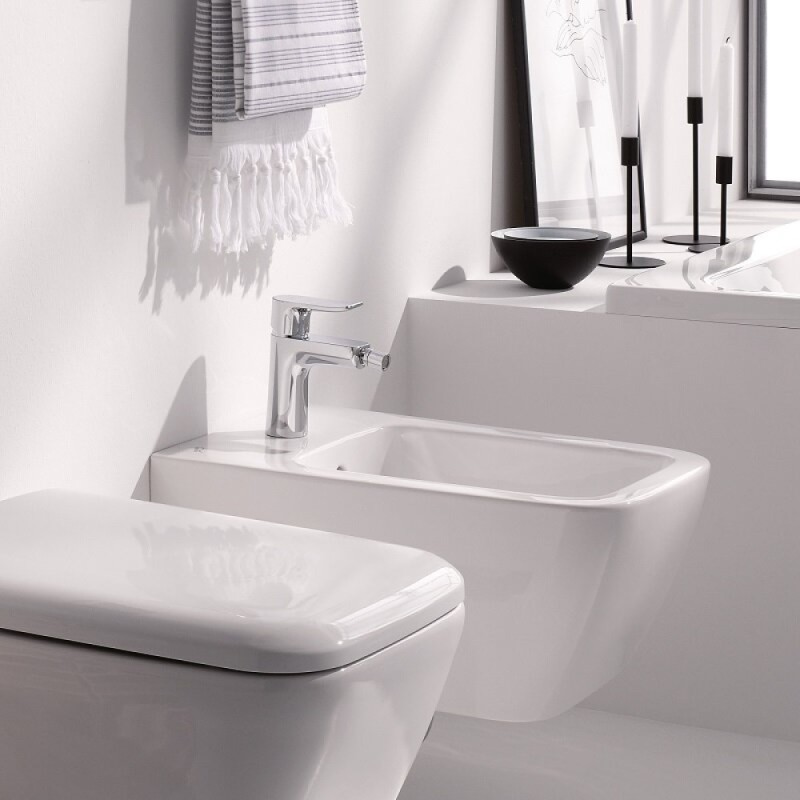 Биде Geberit iCon 231910000 Square подвесное, цвет белый