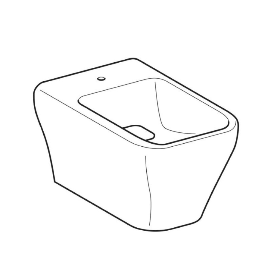 Биде Geberit myDay 235450600 подвесное, цвет белый