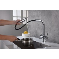 Смеситель Timo Saona 2356/00FL для кухонной мойки с выдвижным изливом, под фильтр, хром