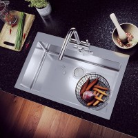 Смеситель Timo Saona 2356/00FL для кухонной мойки с выдвижным изливом, под фильтр, хром