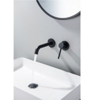Смеситель для раковины Timo Saona 2372/03SM, цвет черный матовый