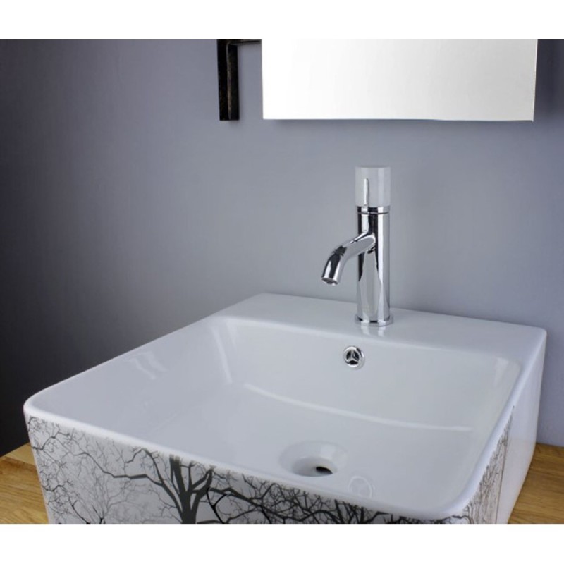 Смеситель для раковины Bronze de Luxe Focus 24601CM, хром