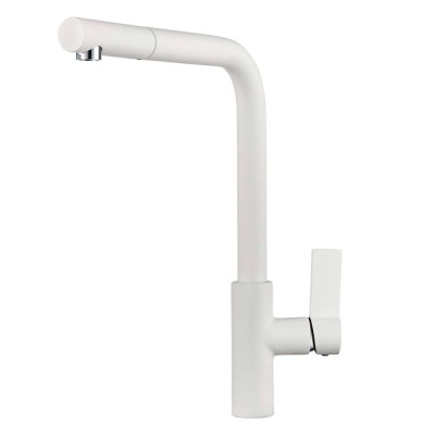 Смеситель Granula GR-2502 2502wh, для кухонной мойки, арктик