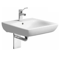 Раковина Geberit Renova Comfort 258555000, 55 см, фарфор, белая