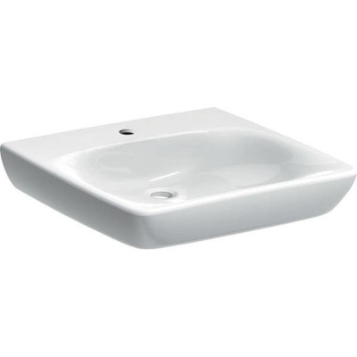 Раковина Geberit Renova Comfort 258557000, 55 см, фарфор, белая