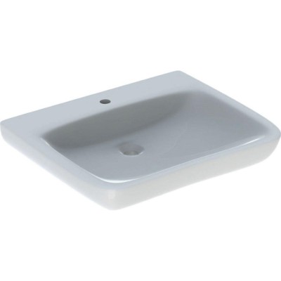 Раковина Geberit Renova Comfort 258567000, 65 см, фарфор, белая