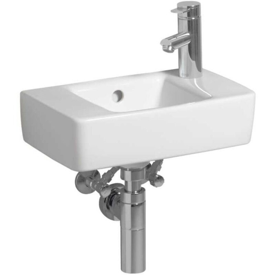 Раковина Geberit Renova Plan 272140000, 40 см, керамика, белая