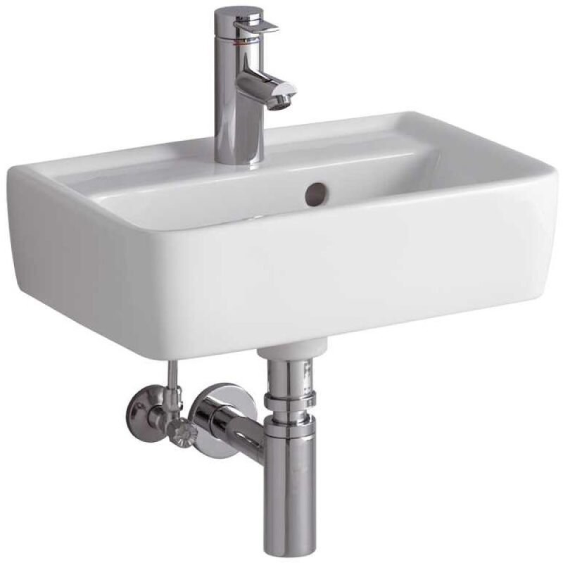 Раковина Geberit Renova Nr. 1 272145000, 45 см, керамика, белая