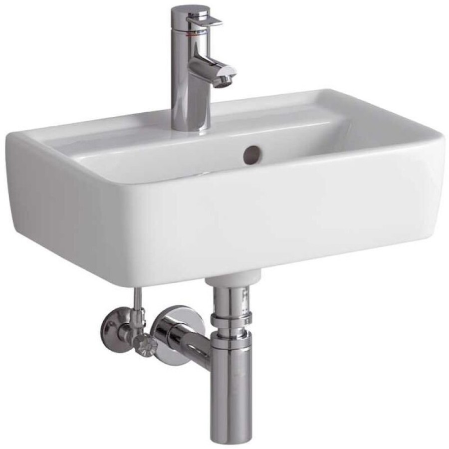 Раковина Geberit Renova Nr. 1 272145000, 45 см, керамика, белая