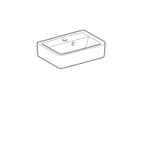 Раковина Geberit Renova Nr. 1 272145000, 45 см, керамика, белая