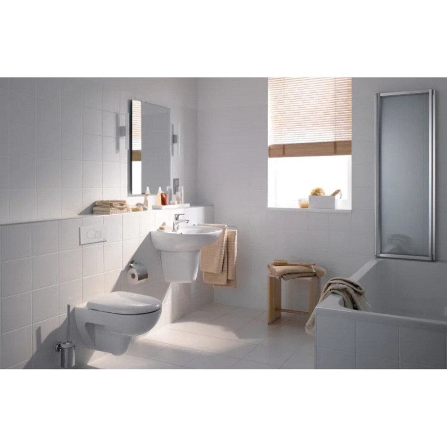 Раковина Geberit Renova 273040000, 40 см, фарфор, белая