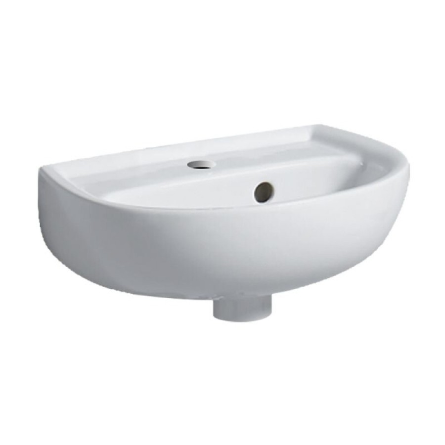 Раковина Geberit Renova 273040000, 40 см, фарфор, белая