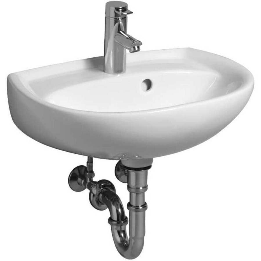 Раковина Geberit Renova 273050000, 50 см, фарфор, белая