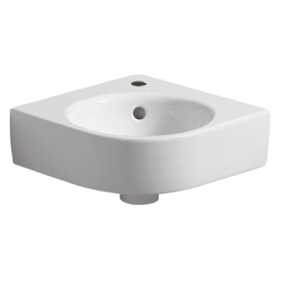 Раковина Geberit Renova Compact 276132000, 45 см, керамика, белая