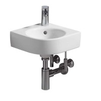 Раковина Geberit Renova Compact 276132000, 45 см, керамика, белая