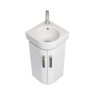 Раковина Geberit Renova Compact 276132000, 45 см, керамика, белая