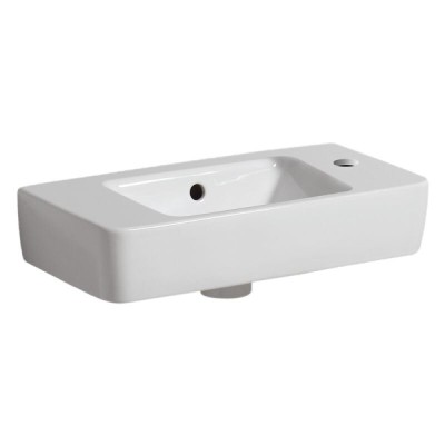 Раковина Geberit Renova Compact 276150000, 50 см, керамика, белая