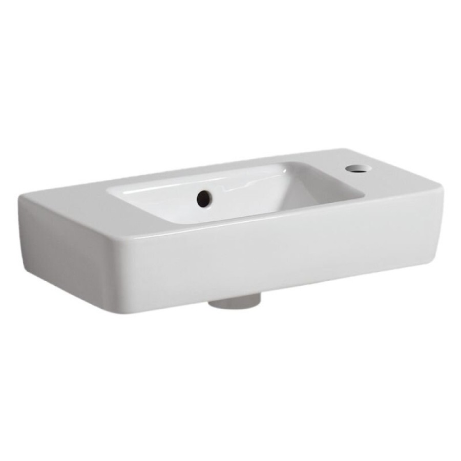 Раковина Geberit Renova Compact 276150000, 50 см, керамика, белая